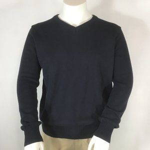 Navy Cotton Sweater